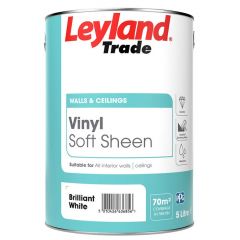 Leyland Trade Vinyl Soft Sheen - Brilliant White