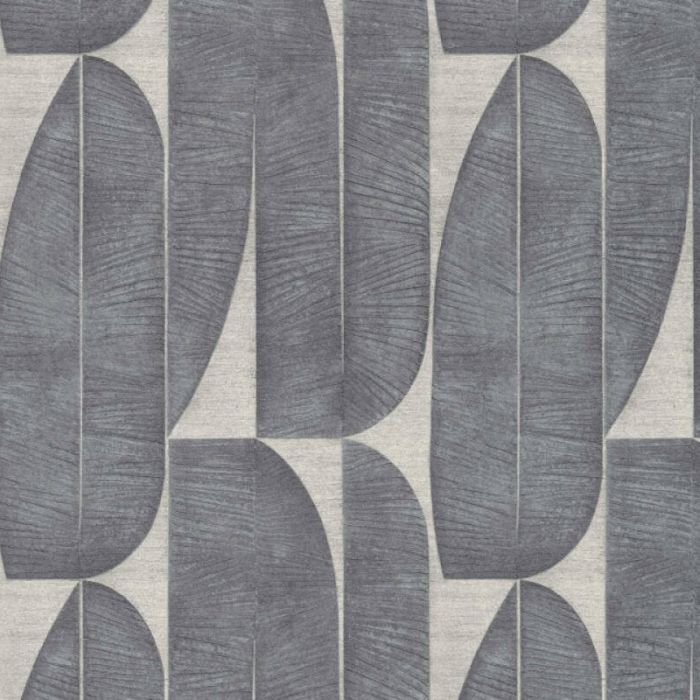 Living Walls Fossil Leaf Grey & Taupe Wallpaper | Decorating Centre Online