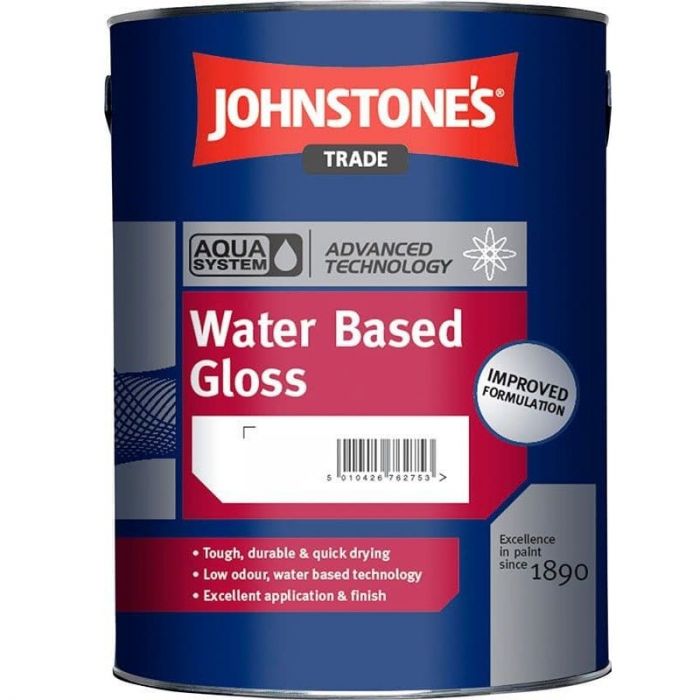 Johnstone's Trade Aqua Water Based Gloss - Colour Match