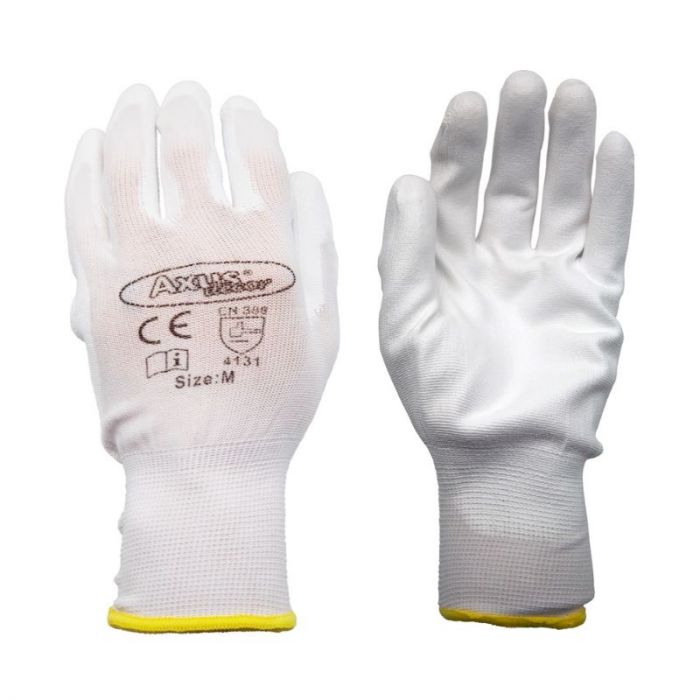 Axus Professional Painters Gloves  White 3 Pack Extra Large