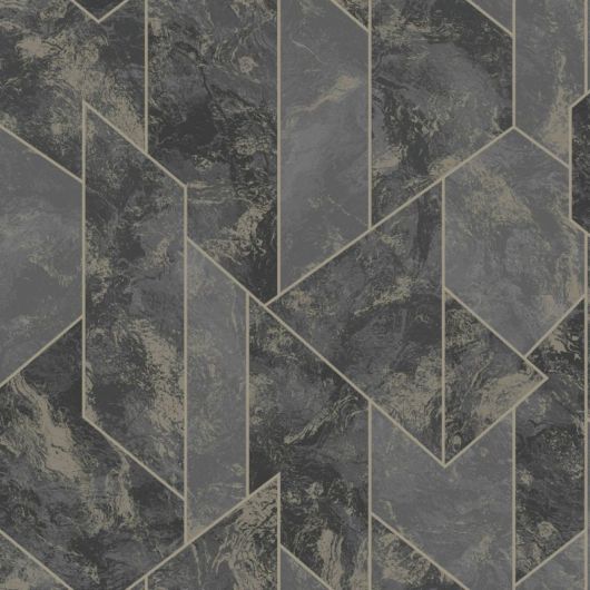 Zarci Marble Geometric Framed Wallpaper| Holden| Paste the Wall ...