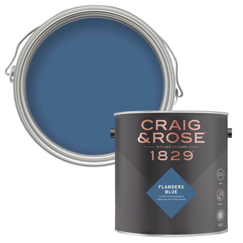 Craig & Rose 1829 Paint - Flanders Blue