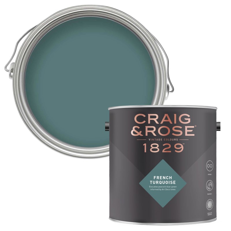 Craig & Rose 1829 Paint - French Turquoise