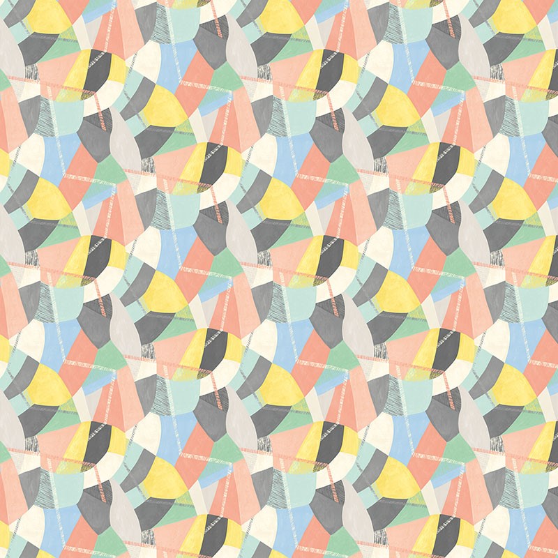 Ohpopsi Abstract Geo Wallpaper Pastel Pop
