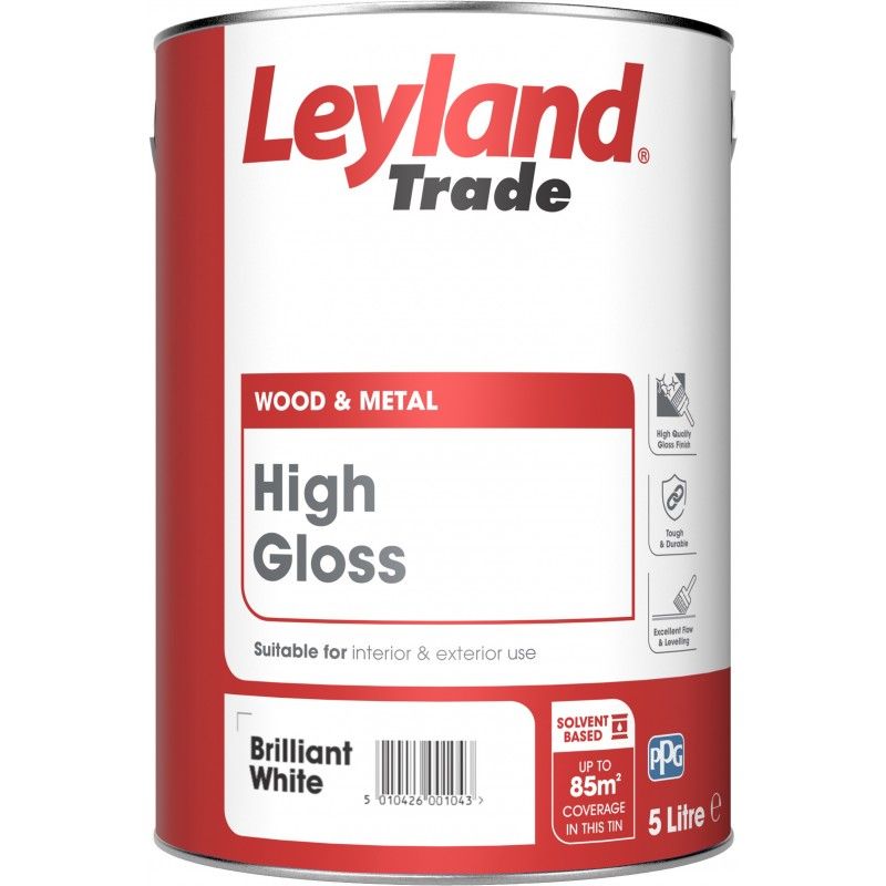 Leyland Trade High Gloss Paint (Oil-Based)