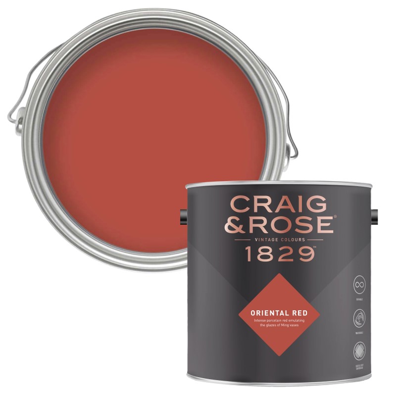 Craig & Rose 1829 Paint - Oriental Red