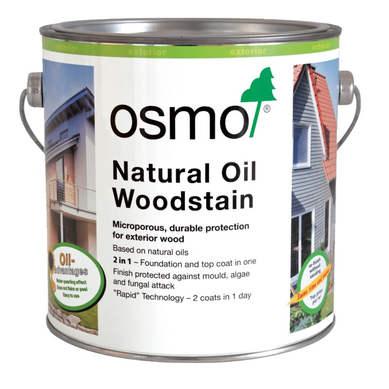 Osmo Natural Oil Woodstain - Satin Finish