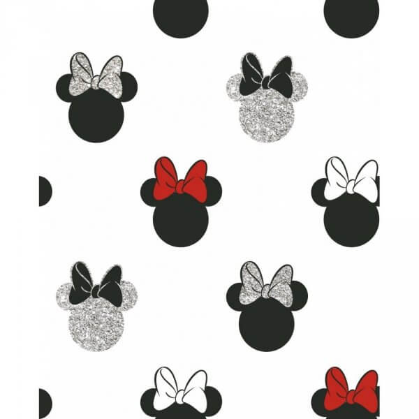 Minnie Mouse Ears Sparkle Wallpaper Decorating Centre Online