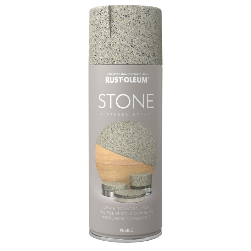 Rust-Oleum Stone Textured Effect Spray Paint 400ml